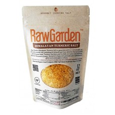  Raw Garden Himalayan Turmeric Coarse Salt 12 oz 1 Pack 